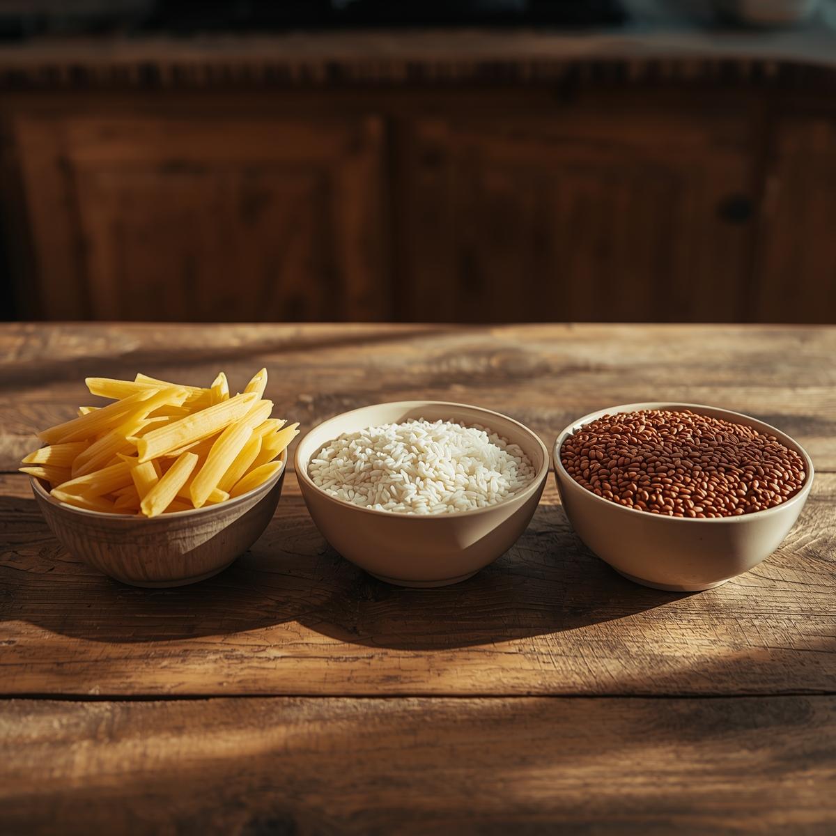 Ζυμαρικά - Ρύζι - Όσπρια